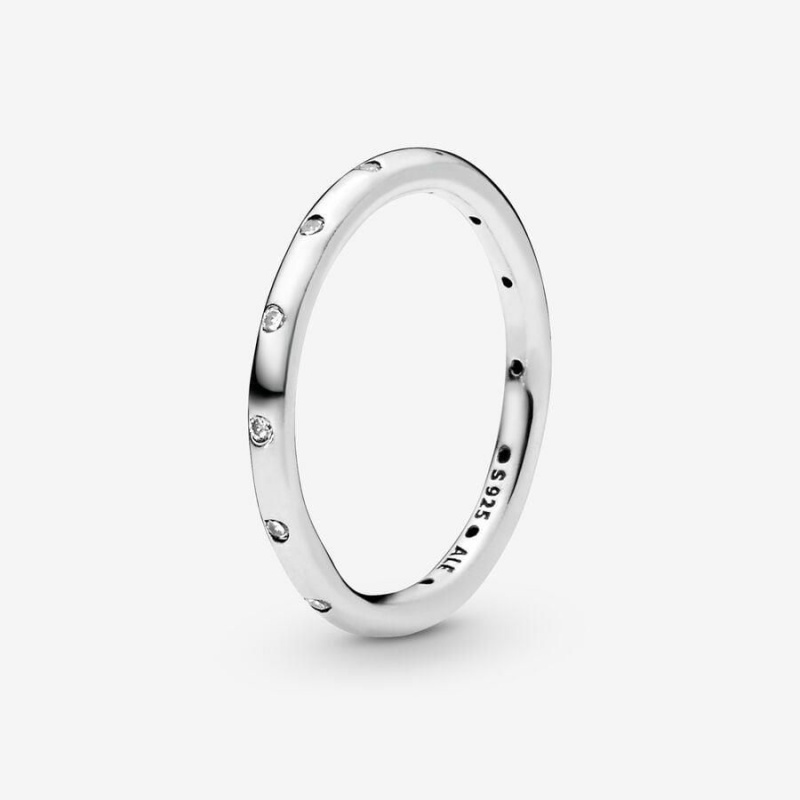 Bague Pandora Simple Sparkling Band | OMA-91190088