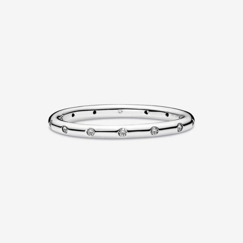 Bague Pandora Simple Sparkling Band | OMA-91190088