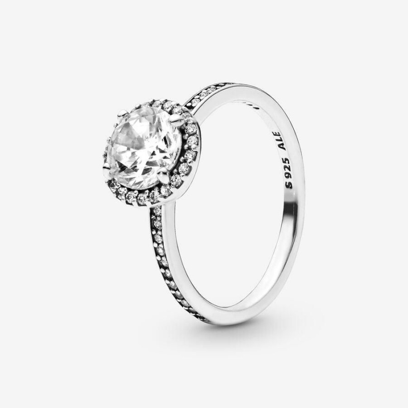 Bague Pandora Round Sparkle Halo | MTU-57323334