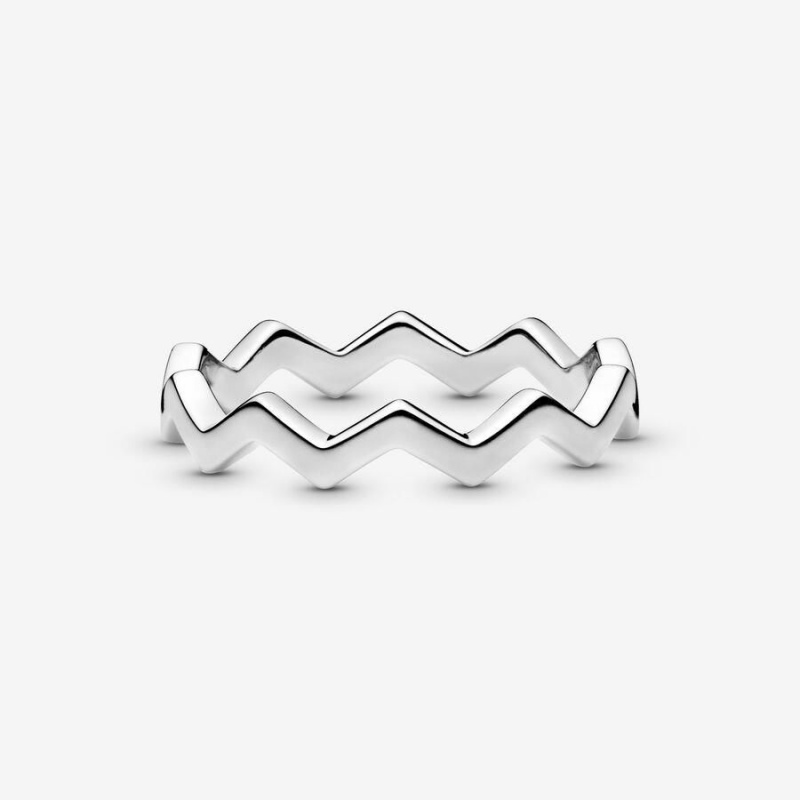 Bague Pandora Polished Zigzag | HJO-02736876