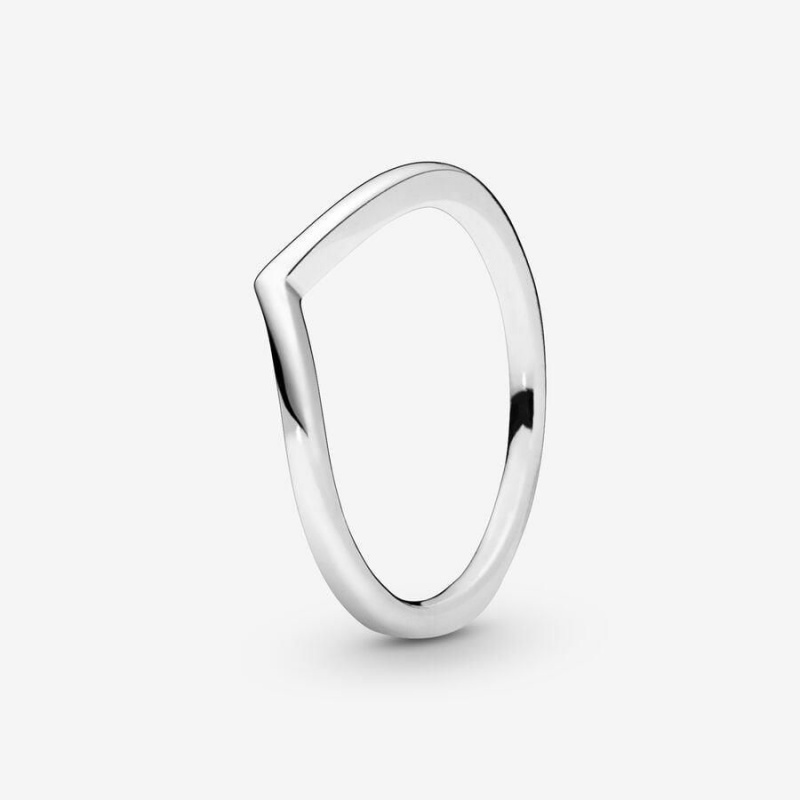 Bague Pandora Polished Wishbone | FKZ-93877388