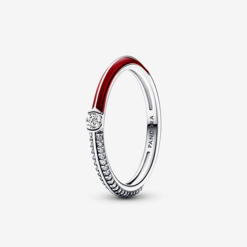 Bague Pandora ME Pavé & Dual Rouge | TWJ-87812731