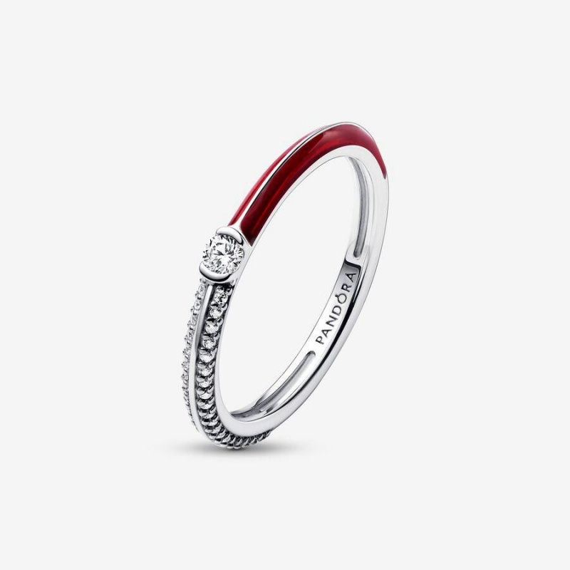 Bague Pandora ME Pavé & Dual Rouge | TWJ-87812731