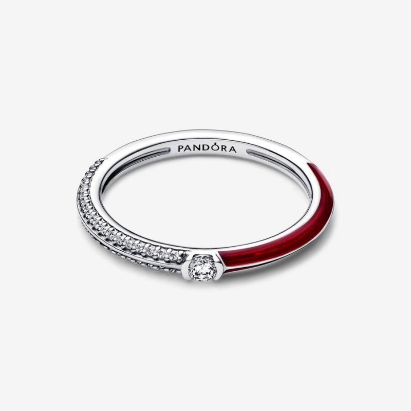 Bague Pandora ME Pavé & Dual Rouge | TWJ-87812731