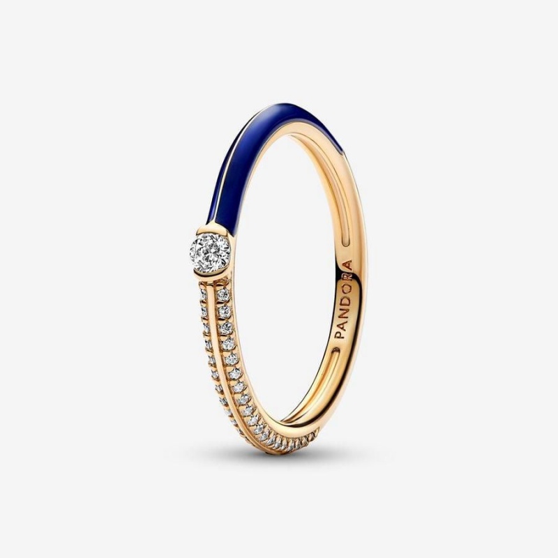 Bague Pandora ME Pavé & Dual Bleu | GDR-16187850