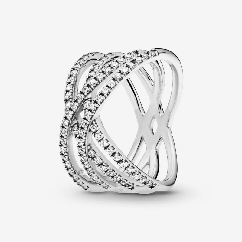 Bague Pandora Entwined Lines | VWY-46958558