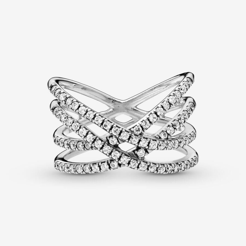 Bague Pandora Entwined Lines | VWY-46958558