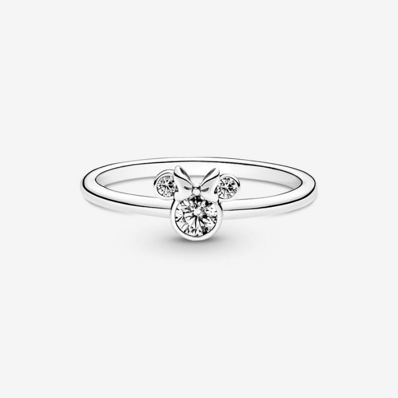 Bague Pandora Disney Minnie Mouse Sparkling Head | PEL-38752361