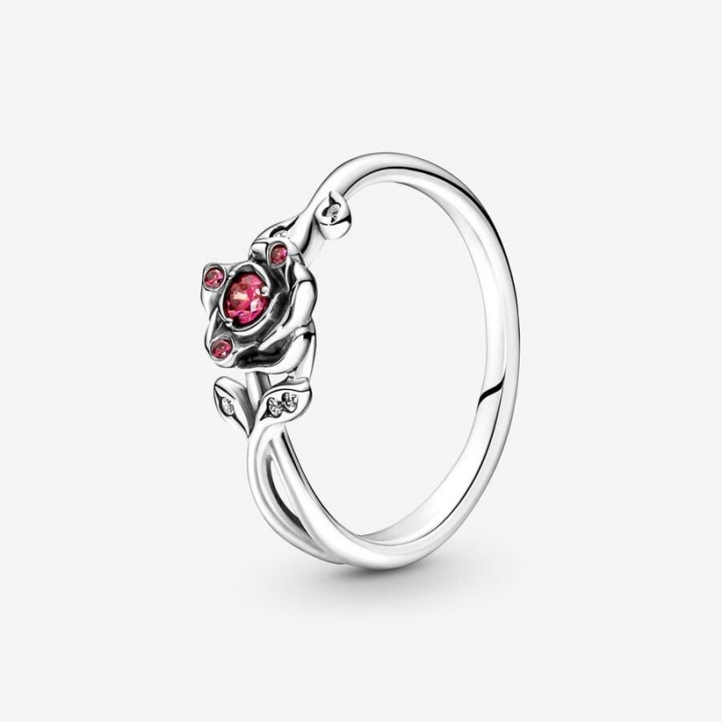 Bague Pandora Disney Beauty and the Beast Rose Rouge | XKP-58954472