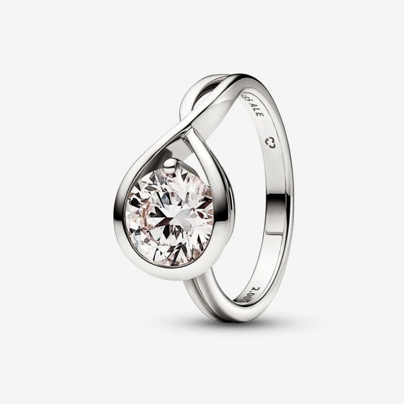 Bague Pandora Brilliance Lab-Created 2.00 ct tw Diamond | OPP-10276268