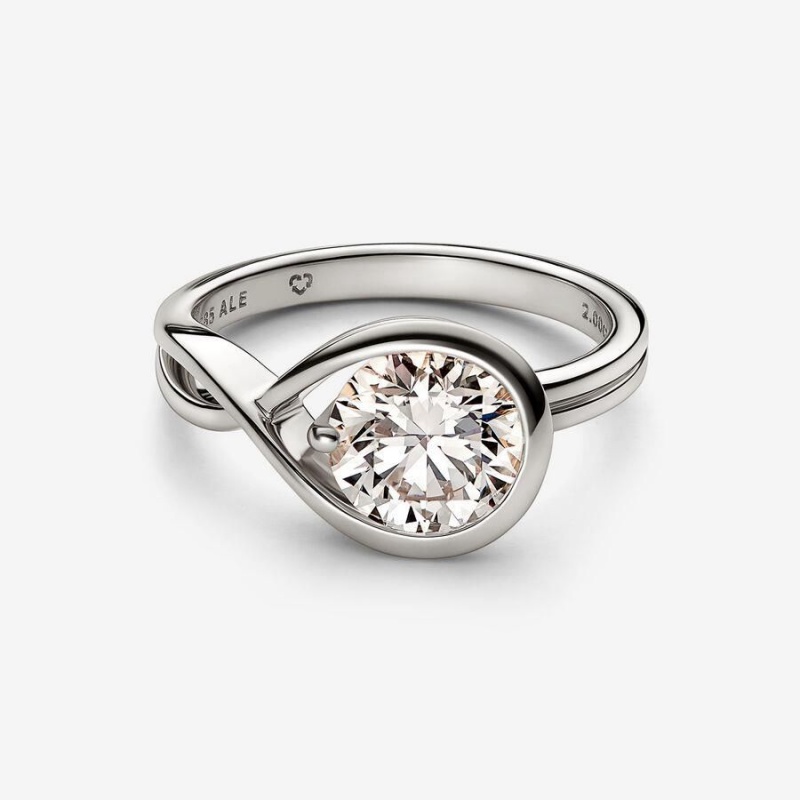 Bague Pandora Brilliance Lab-Created 2.00 ct tw Diamond | OPP-10276268