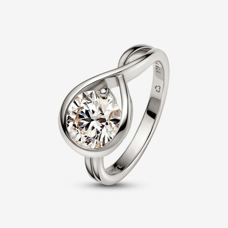 Bague Pandora Brilliance Lab-Created 2.00 ct tw Diamond | OPP-10276268