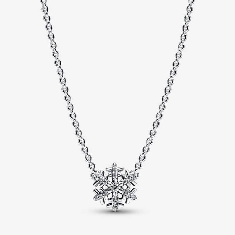 Collier avec Pendentif Pandora Sparkling Snowflake | MKO-21353275