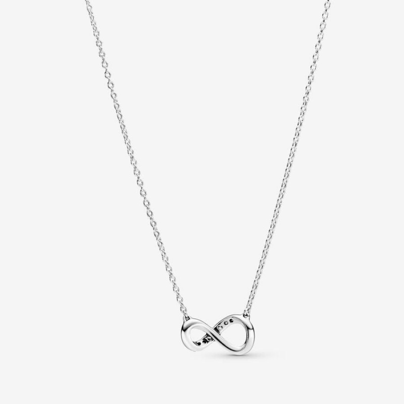 Collier avec Pendentif Pandora Sparkling Infinity Collier | PPP-67141669