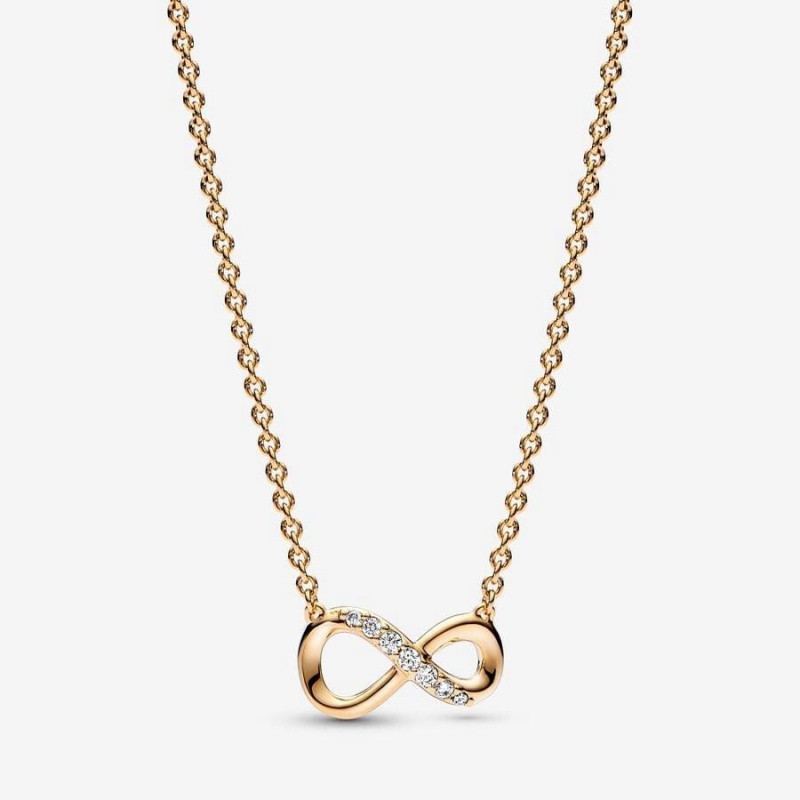 Collier avec Pendentif Pandora Sparkling Infinity Collier | NCD-80374714