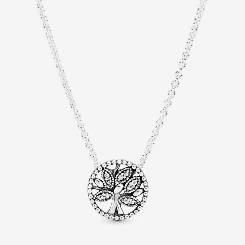 Collier avec Pendentif Pandora Sparkling Family Tree | GIZ-84841240