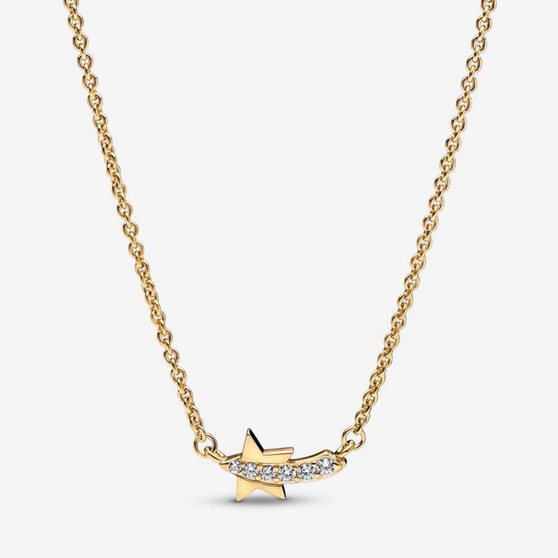 Collier avec Pendentif Pandora Shooting Star Pavé Collier | FZL-42085494