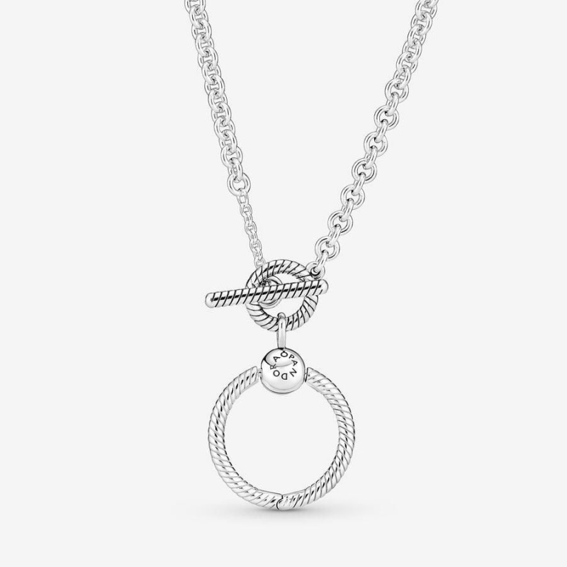 Collier avec Pendentif Pandora Moments O T-Bar | OWV-29271866