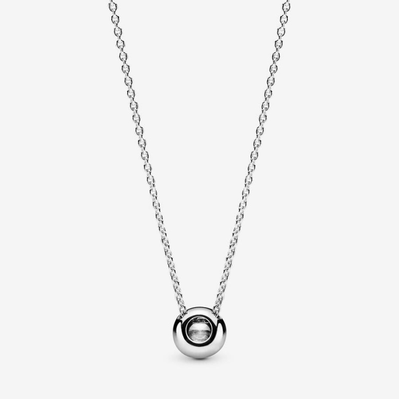 Collier avec Pendentif Pandora Round Sparkle Halo | WOT-69922585