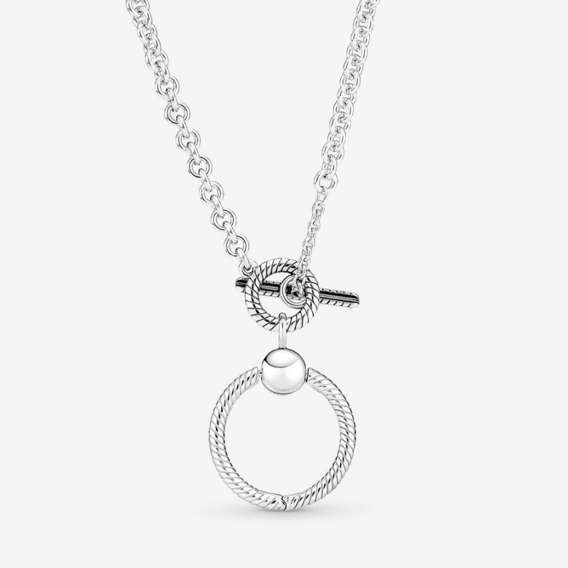 Collier avec Pendentif Pandora Moments O T-Bar | OWV-29271866