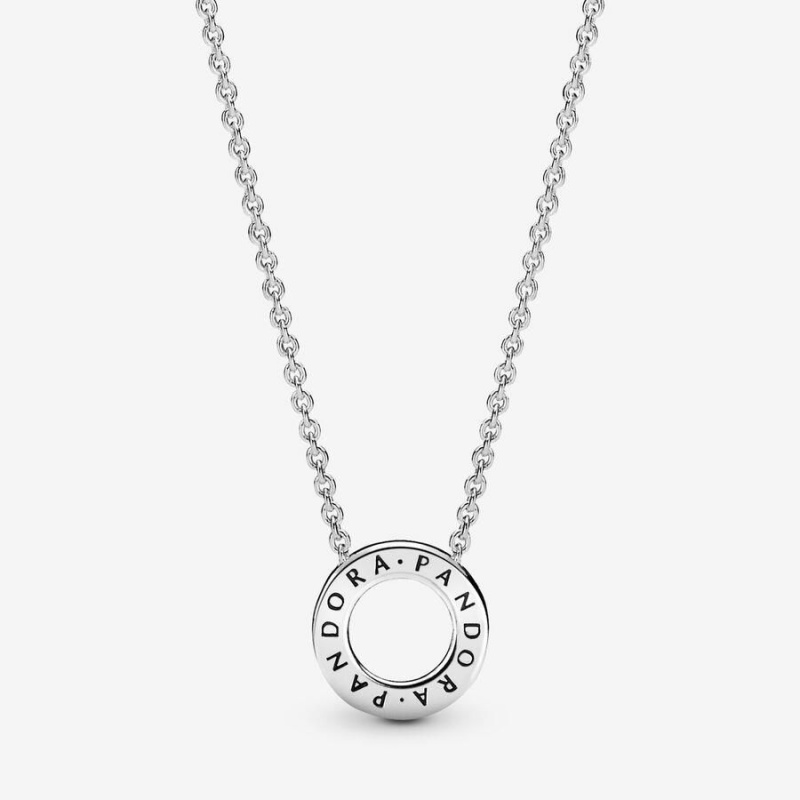 Collier avec Pendentif Pandora Logo Pavé Circle Collier | BDF-03101065