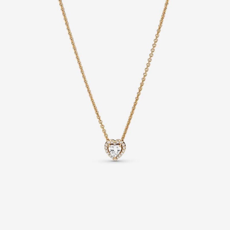 Collier avec Pendentif Pandora Elevated Heart | EJY-33748163