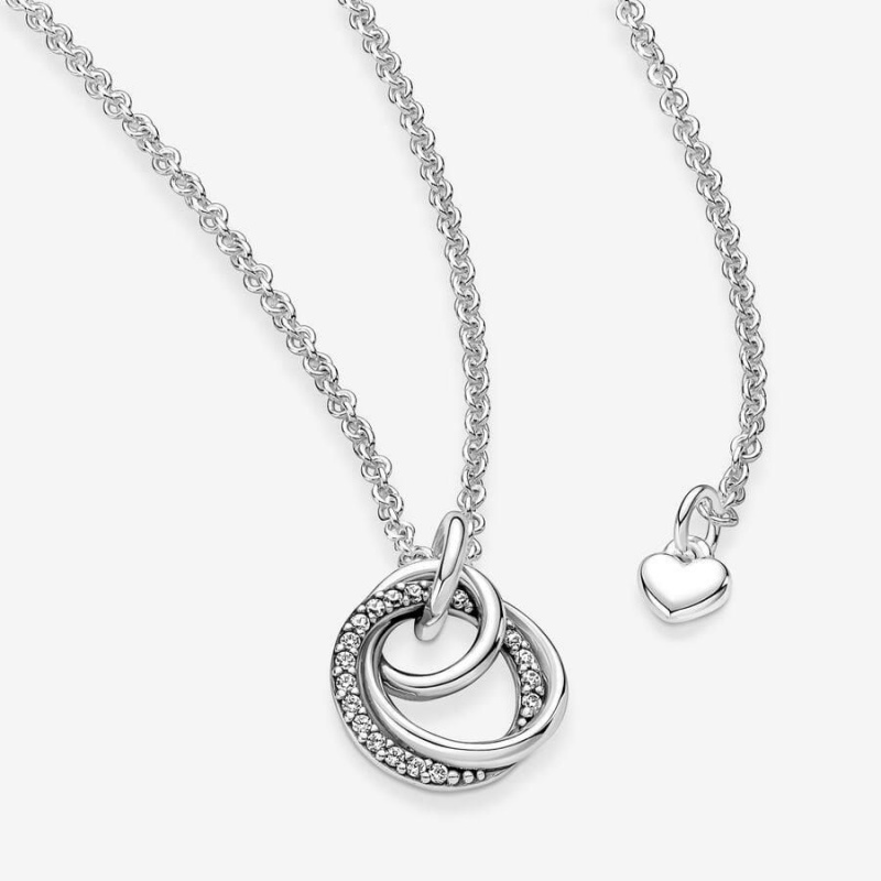 Collier avec Pendentif Pandora Family Always Encircled | KKW-83978197