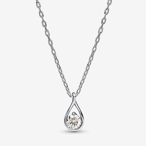 Collier avec Pendentif Pandora Brilliance Lab-Created 0.50 ct tw Diamond | FPF-36303915