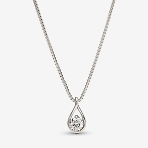 Collier avec Pendentif Pandora Brilliance Lab-Created 0.50 ct tw Diamond | DBY-92266156