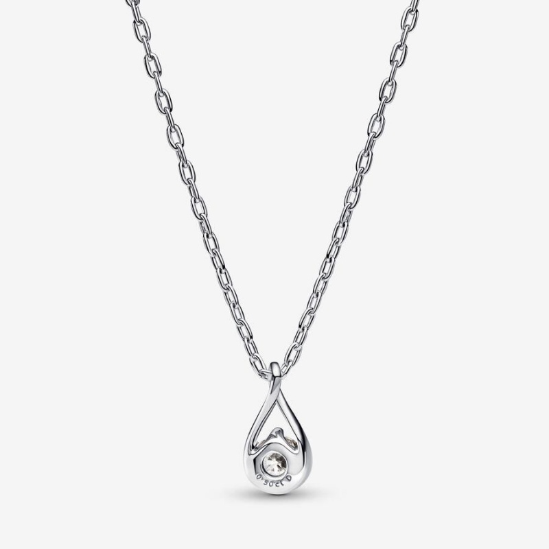 Collier avec Pendentif Pandora Brilliance Lab-Created 0.50 ct tw Diamond | FPF-36303915