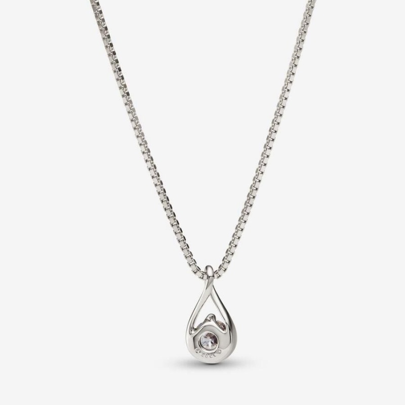 Collier avec Pendentif Pandora Brilliance Lab-Created 0.50 ct tw Diamond | DBY-92266156