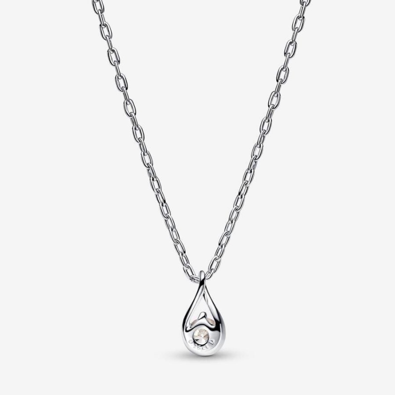 Collier avec Pendentif Pandora Brilliance Lab-Created 0.25 ct tw Diamond | YIO-98984708