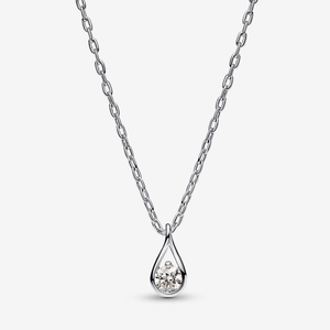 Collier avec Pendentif Pandora Brilliance Lab-Created 0.15 ct tw Diamond | ROX-77499764