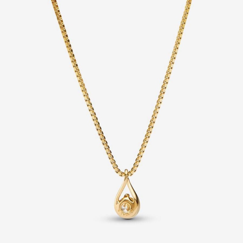 Collier avec Pendentif Pandora Brilliance Lab-Created 0.25 ct tw Diamond | SHK-85141849